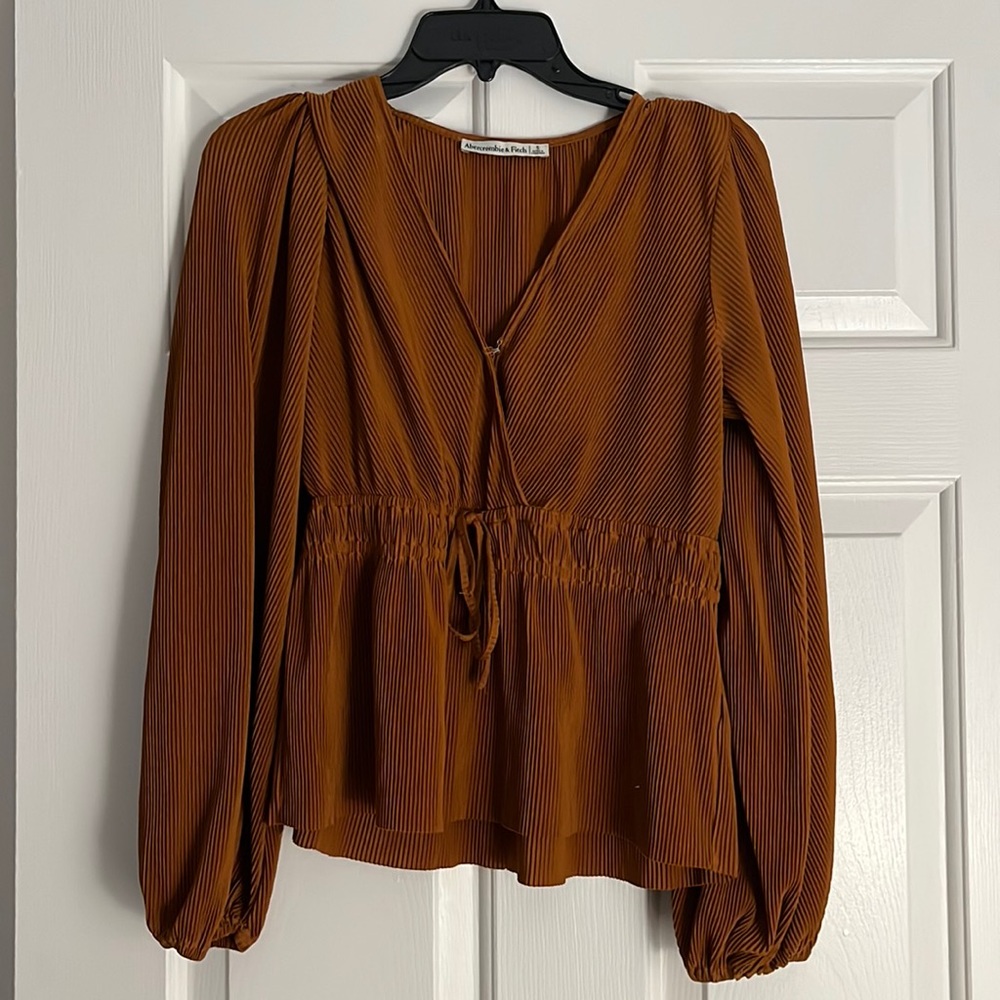 Orange Abercrombie Top